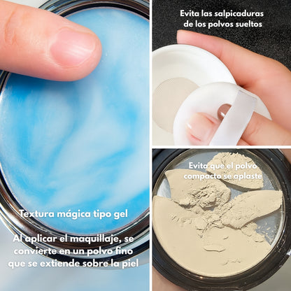 Polvo Compacto Anti-Grasa en Gel Candy Bella