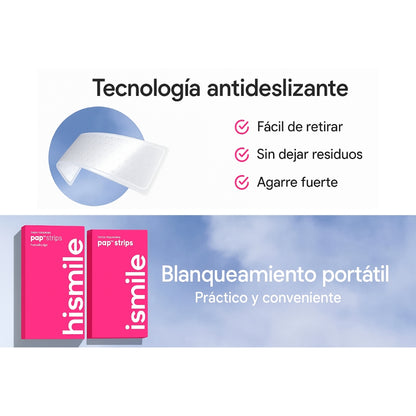 Tiras Blanqueadoras Anti-Sensibilidad HiSmile